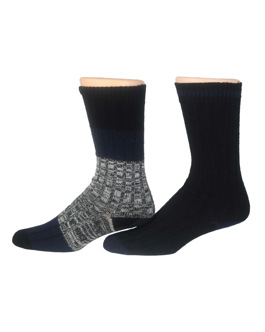 (image for) Elegant Crew Boot Socks, 2 Pack